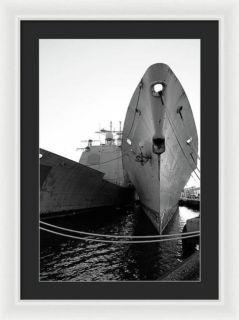 2 Ships - Framed Print