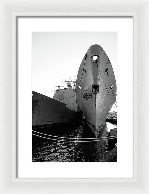 2 Ships - Framed Print