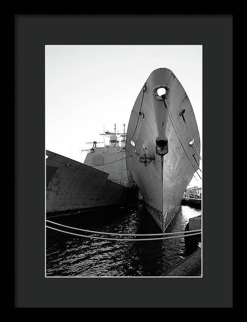 2 Ships - Framed Print