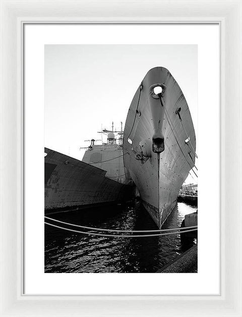 2 Ships - Framed Print