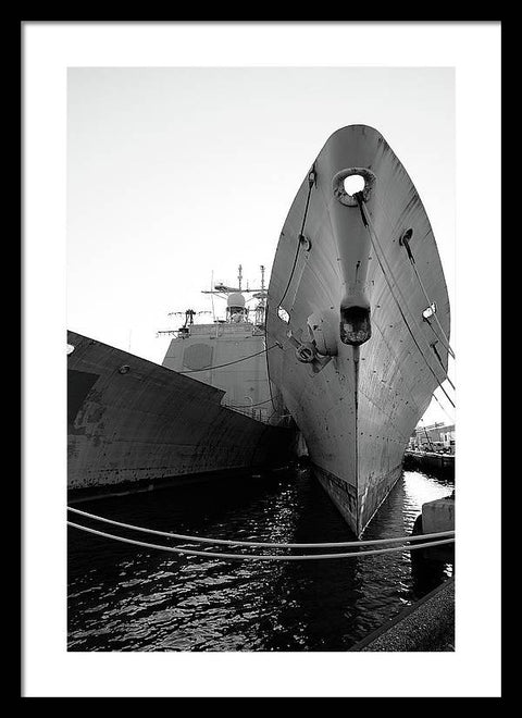 2 Ships - Framed Print