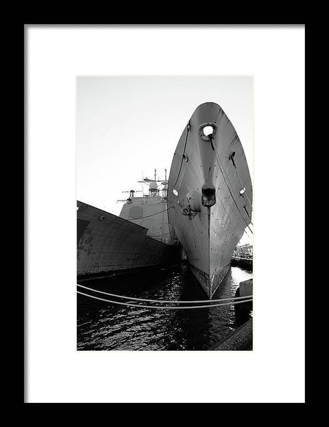 2 Ships - Framed Print