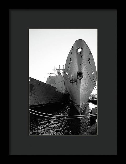 2 Ships - Framed Print