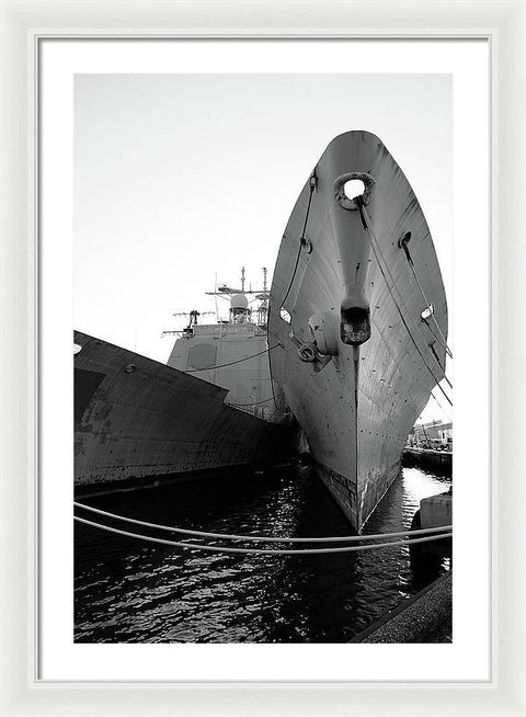 2 Ships - Framed Print