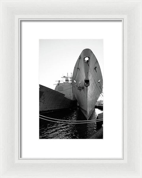 2 Ships - Framed Print