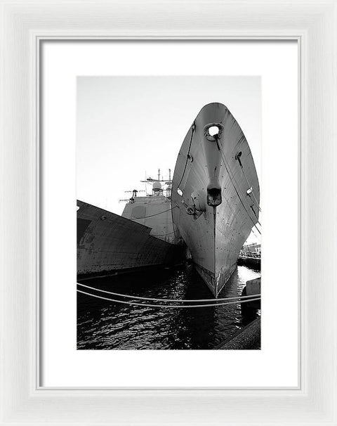 2 Ships - Framed Print