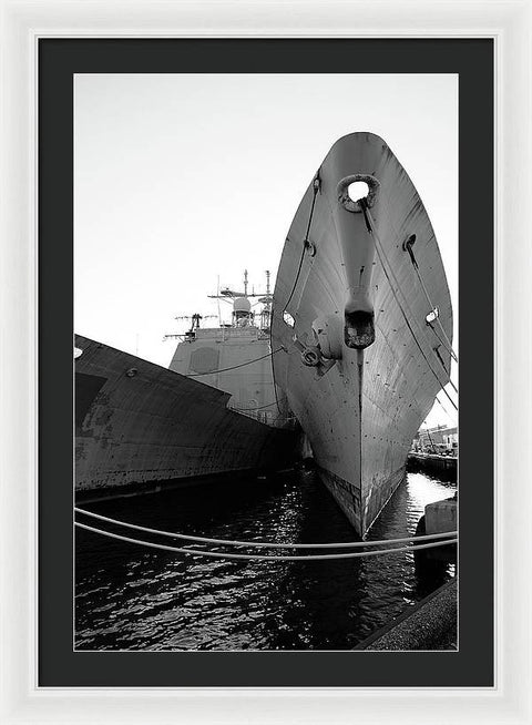 2 Ships - Framed Print