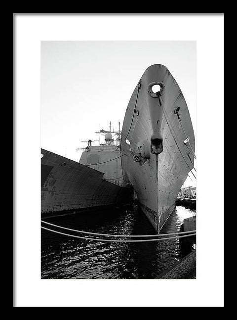 2 Ships - Framed Print