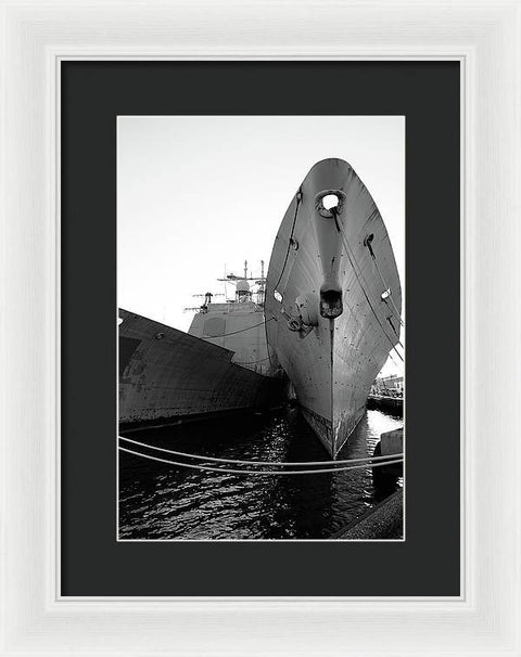 2 Ships - Framed Print