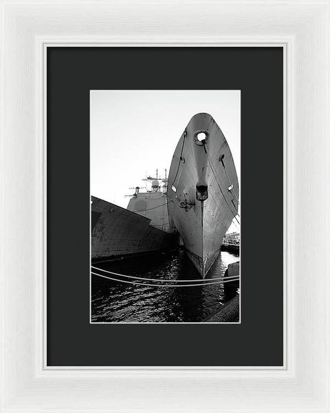 2 Ships - Framed Print