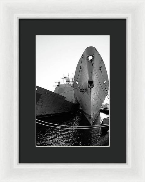 2 Ships - Framed Print