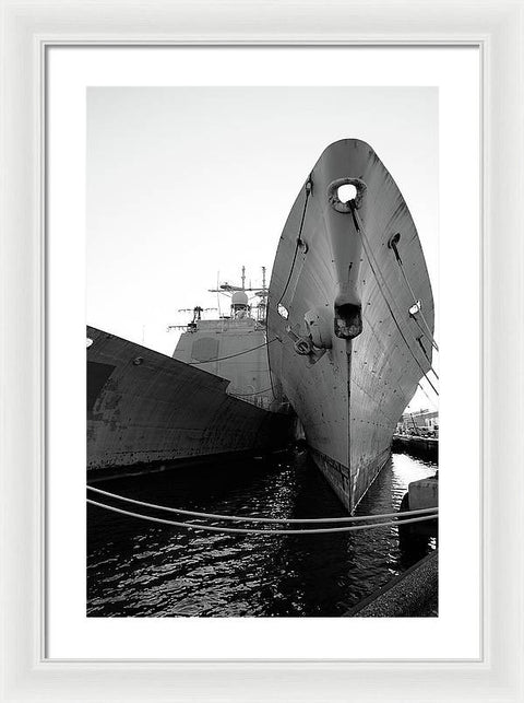 2 Ships - Framed Print