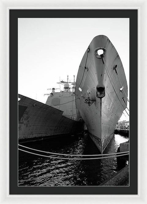 2 Ships - Framed Print