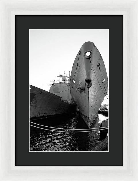 2 Ships - Framed Print