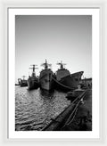 4 Ships - Framed Print