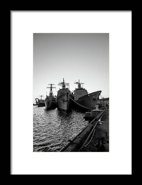 4 Ships - Framed Print