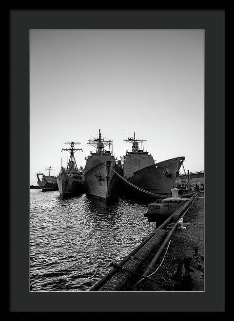 4 Ships - Framed Print