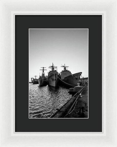 4 Ships - Framed Print