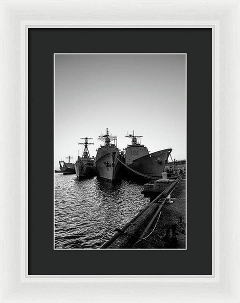 4 Ships - Framed Print