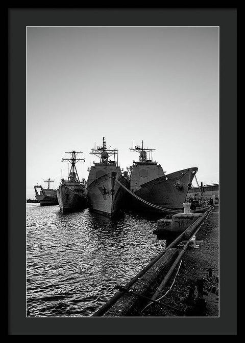 4 Ships - Framed Print