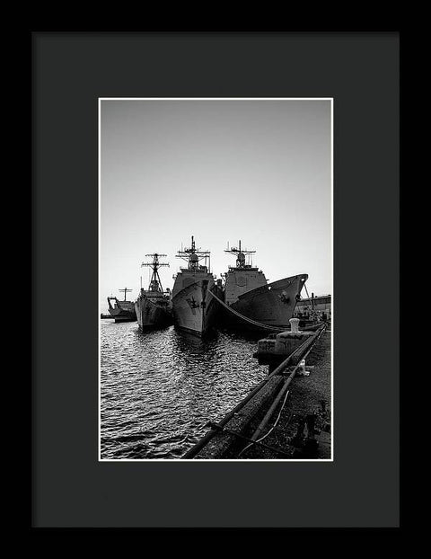 4 Ships - Framed Print