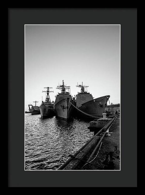 4 Ships - Framed Print