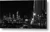 Ben Franklin Bridge At Night - Metal Print