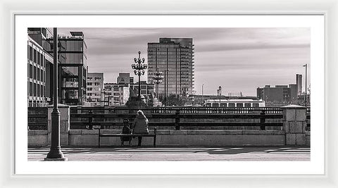 Enjoy The Moment - Framed Print