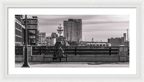 Enjoy The Moment - Framed Print