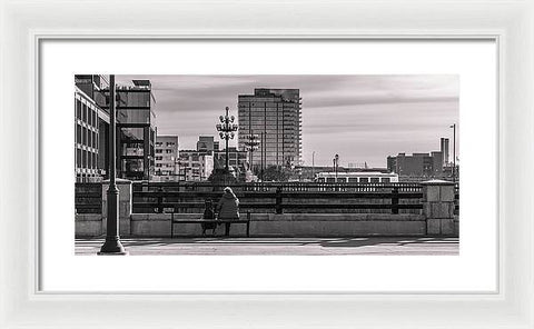 Enjoy The Moment - Framed Print