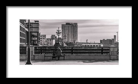 Enjoy The Moment - Framed Print