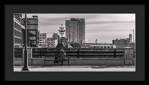 Enjoy The Moment - Framed Print