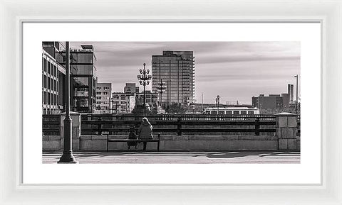 Enjoy The Moment - Framed Print