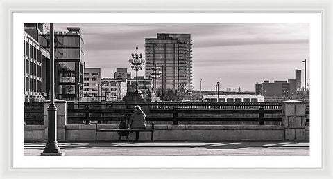 Enjoy The Moment - Framed Print