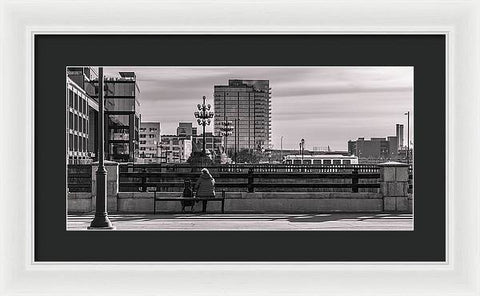 Enjoy The Moment - Framed Print