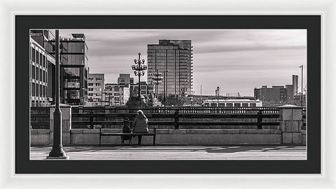 Enjoy The Moment - Framed Print