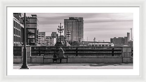 Enjoy The Moment - Framed Print