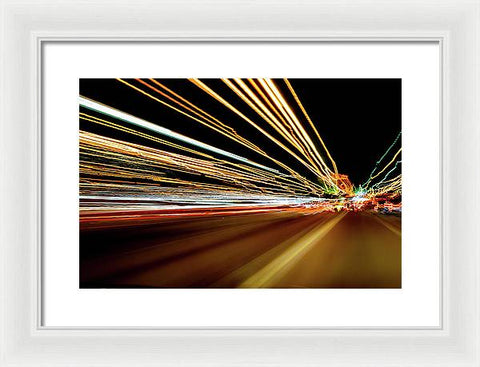 LightSpeed 1 - Framed Print