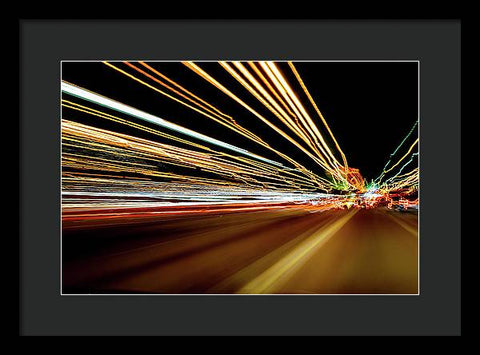 LightSpeed 1 - Framed Print