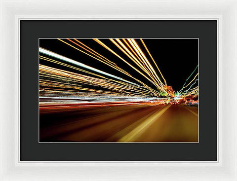 LightSpeed 1 - Framed Print