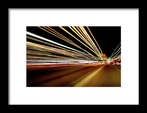 LightSpeed 1 - Framed Print