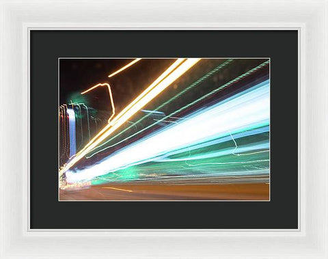 LightSpeed 3 - Framed Print