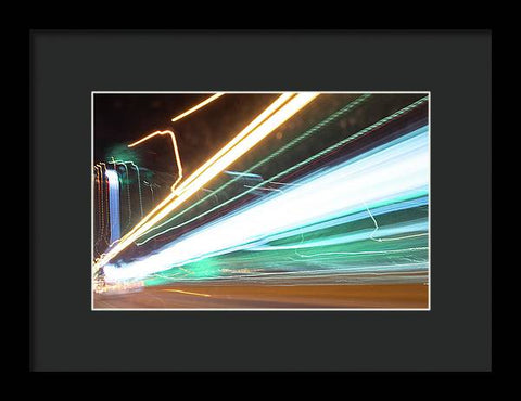 LightSpeed 3 - Framed Print