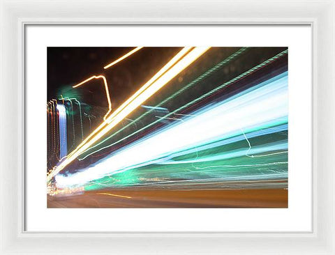 LightSpeed 3 - Framed Print