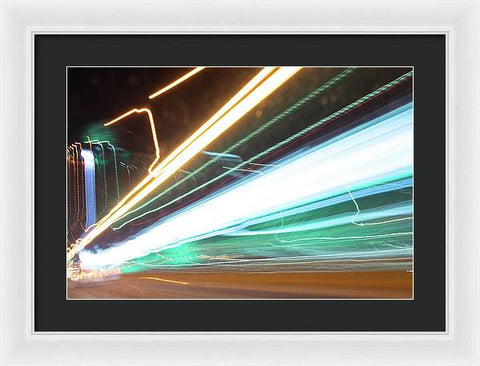 LightSpeed 3 - Framed Print