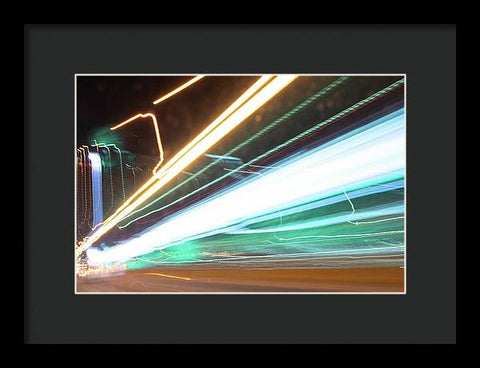 LightSpeed 3 - Framed Print