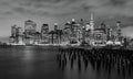 NYC Skyline From Brooklyn - Art Print