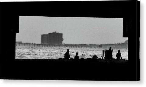 On the Beach 1 - Canvas Print