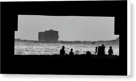 On the Beach 1 - Canvas Print