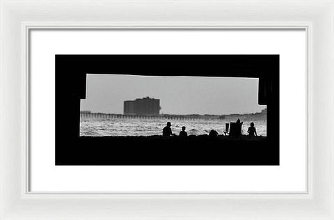 On the Beach 1 - Framed Print